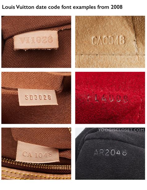 where is date code on louis vuitton bag|louis vuitton purse no date code.